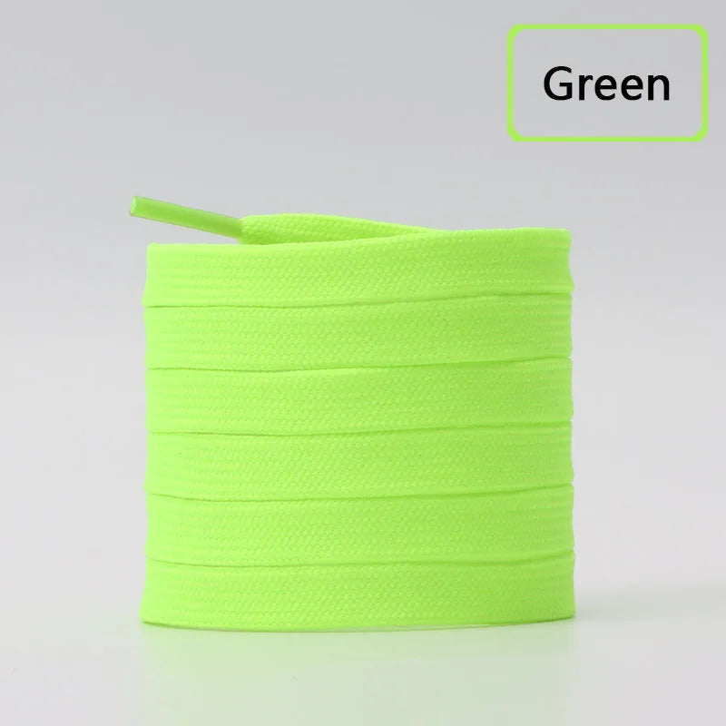 1 Pair Solid Flat Shoe Laces Canvas Shoelaces for Sneakers Woman Men Shoelace Classic Tennis Laces for AF1 Shoestrings