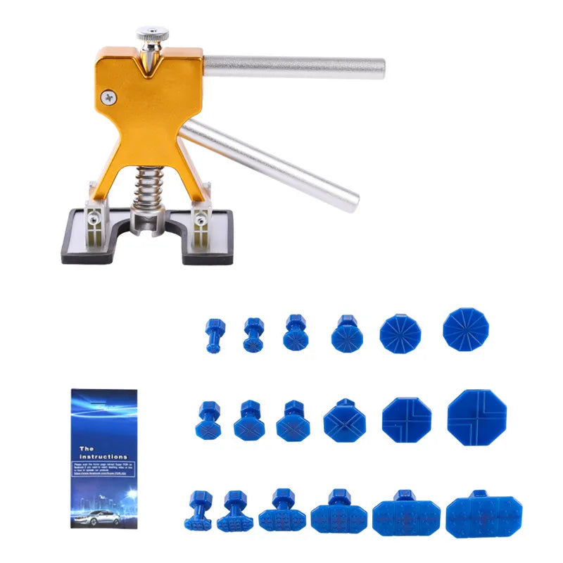 Paintless Dent Repair Kit - Professional Auto Body Suction Cup Puller Set