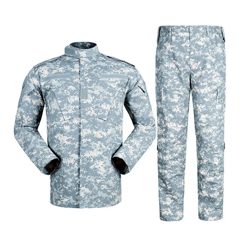Second Generation 3 Color Grid ACU Series Outdoors Uniform Colete Tactico Militar Suit Tactical Clothing For Men