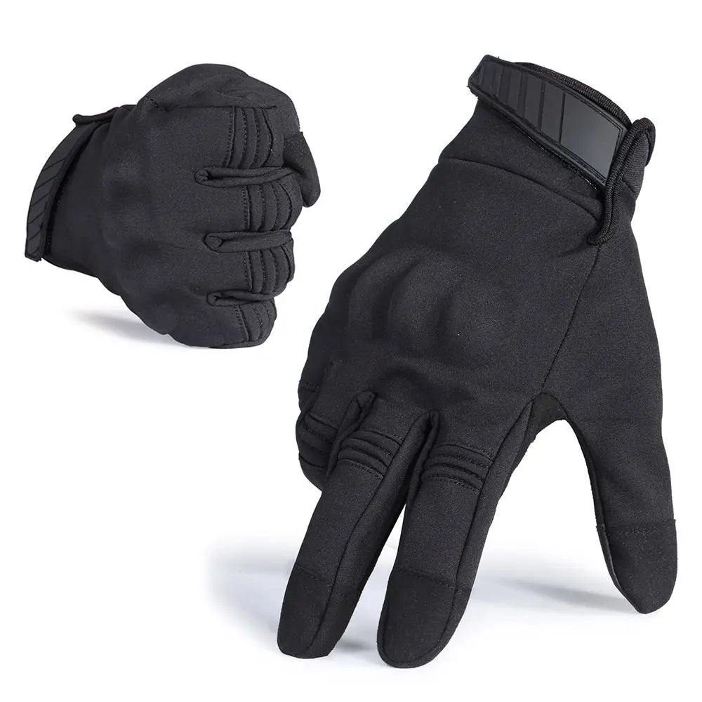 Tactical Gloves Touch Screen Full Finger Glove Hard Shell Fleece Combat Airsoft Hunting Hiking Bicycle Cycling Ski Anti-skid Men