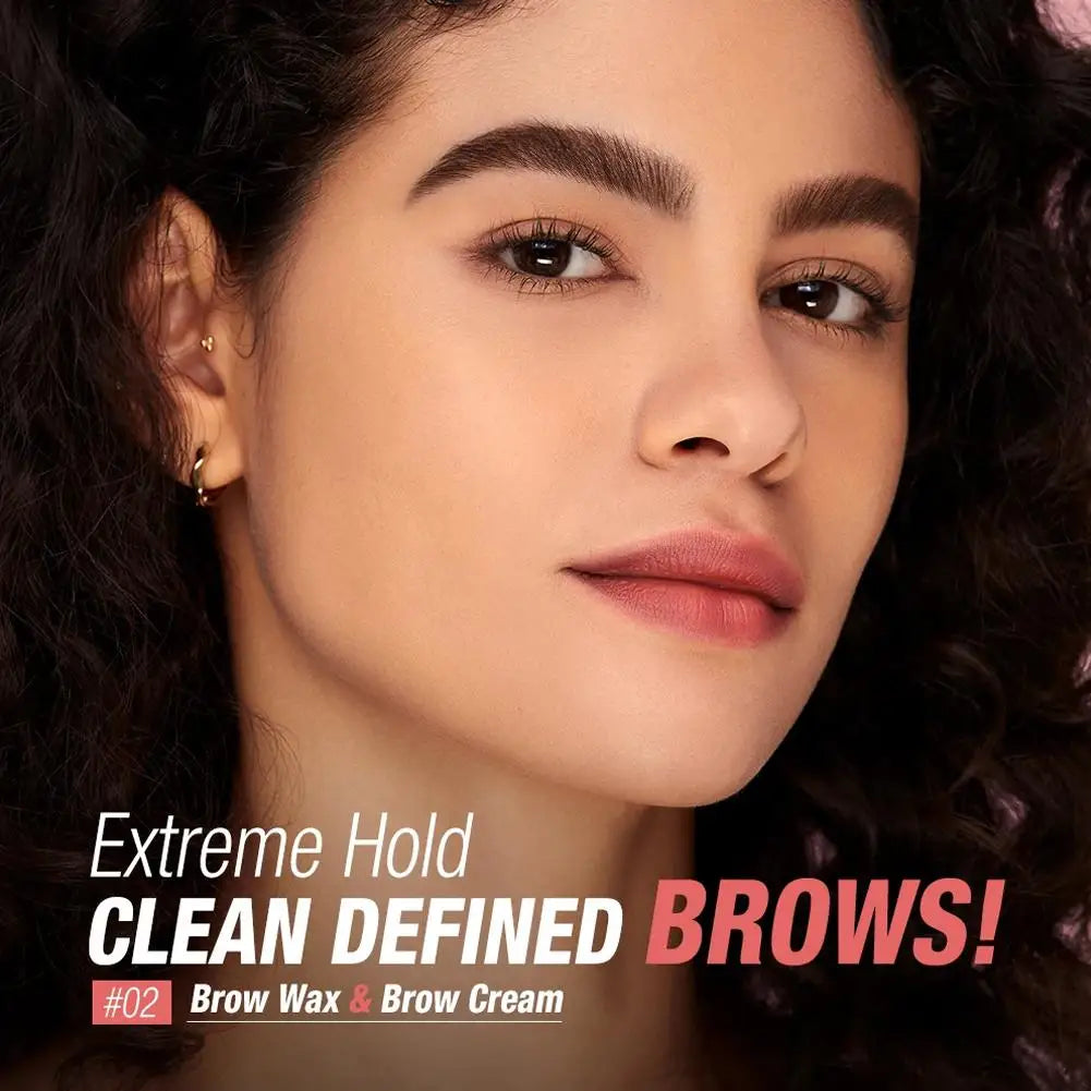 3 Colors Eyebrow Pomade Cream Waterproof Long Lasting Creamy Texture Eye Brow Tint Enhancers Makeup Cosmetics With Brush