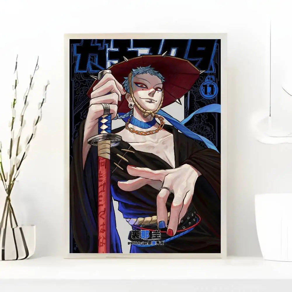 G-GACHIAKUTA ANIME Poster Art With Prints Home Bedroom Living Room Decoration Gift