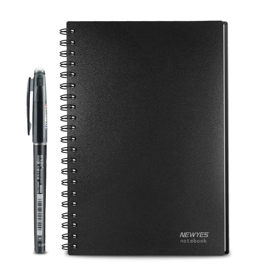 A6 Smart Reusable Erasable Notebook - Microwave-to-Erase Cloud Storage Notepad with Pen