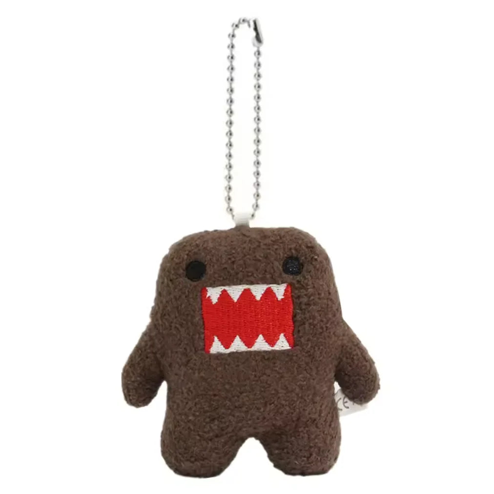 2025 Hot Selling Kawaii Cute Domo Kun Plush Keychain Anime Keyring Charm for Bag Keys Gift Collection birthday day
