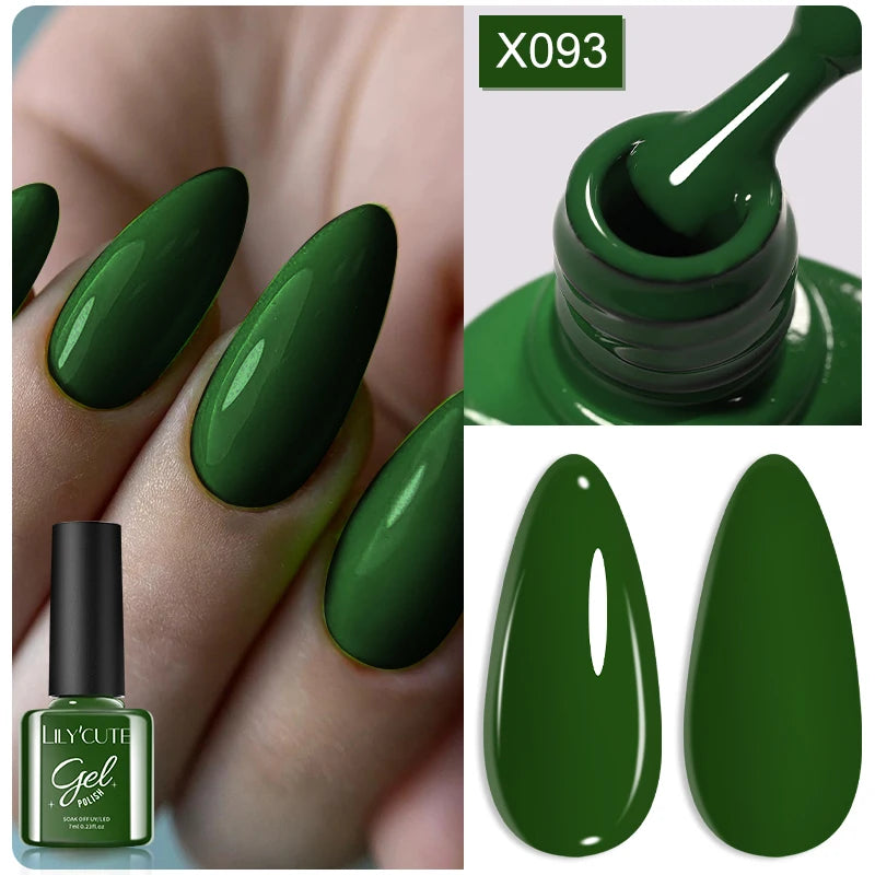 LILYCUTE Reflective Glitter Gel Nail Polish - 5ml Sparkling Liner