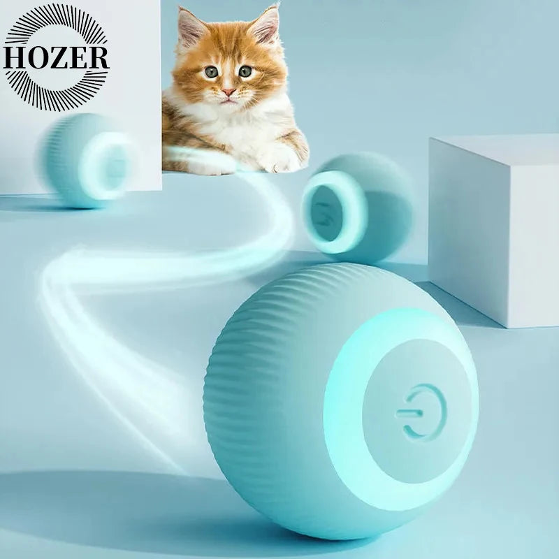 Premium Smart Interactive Cat Ball - Automatic Rolling Electronic Toy