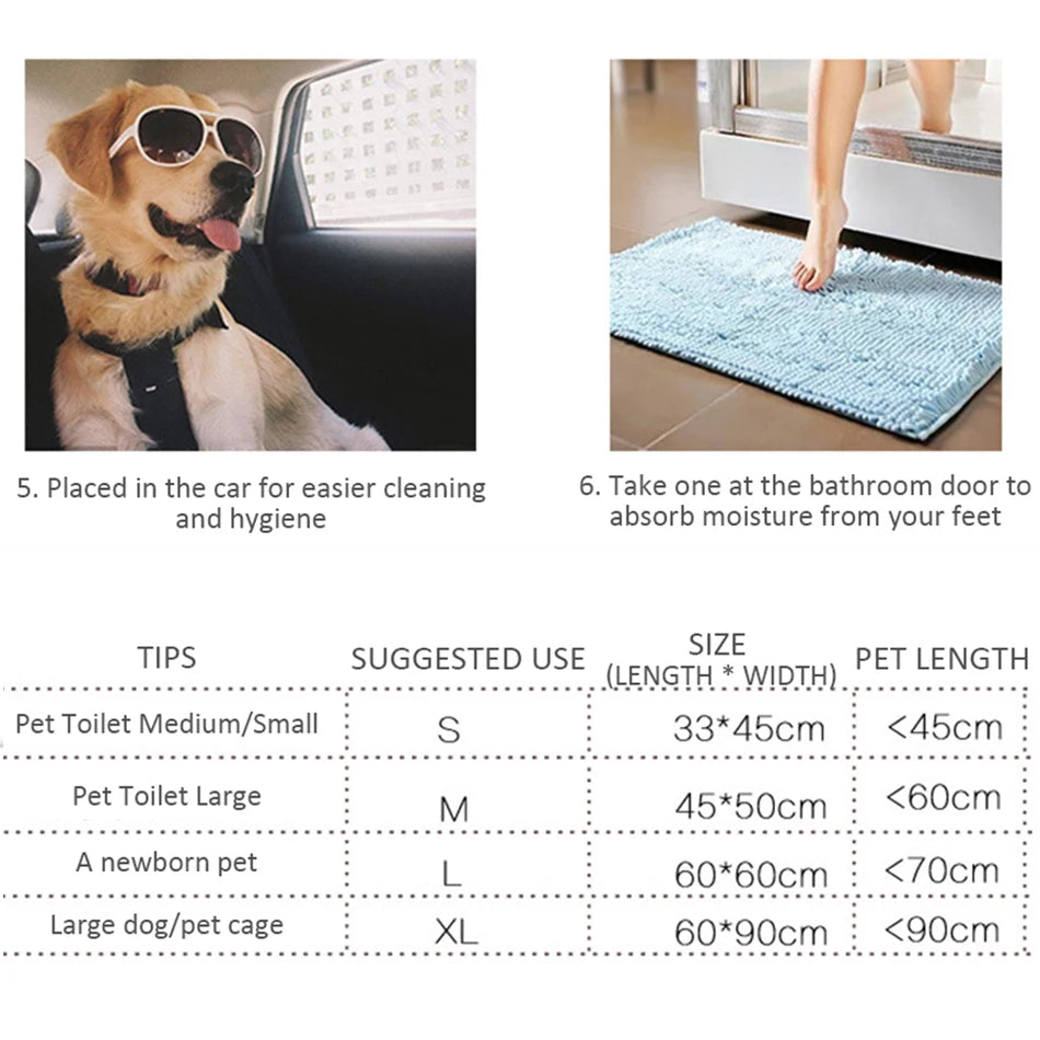 20 To 100PCS Super Absorbent Pet Diapers For Dogs Training Pee Pads Disposable Healthy Nappy Mat For Cats Dog Quick-dry Surface