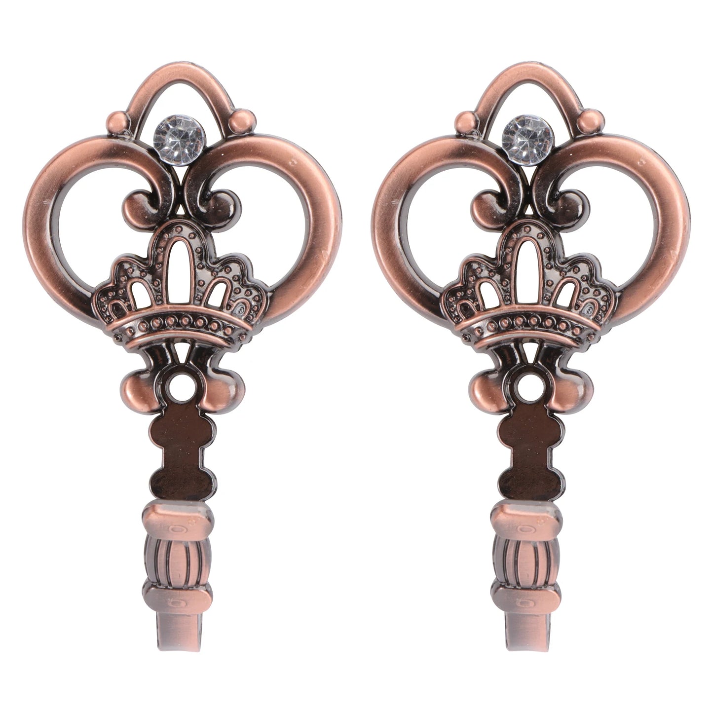1 Pair European Curtain Hooks Alloy Curtain Hook Wall Mounted Tiebacks Hooks Curtain Hardware Decorative Metal Wall Hook