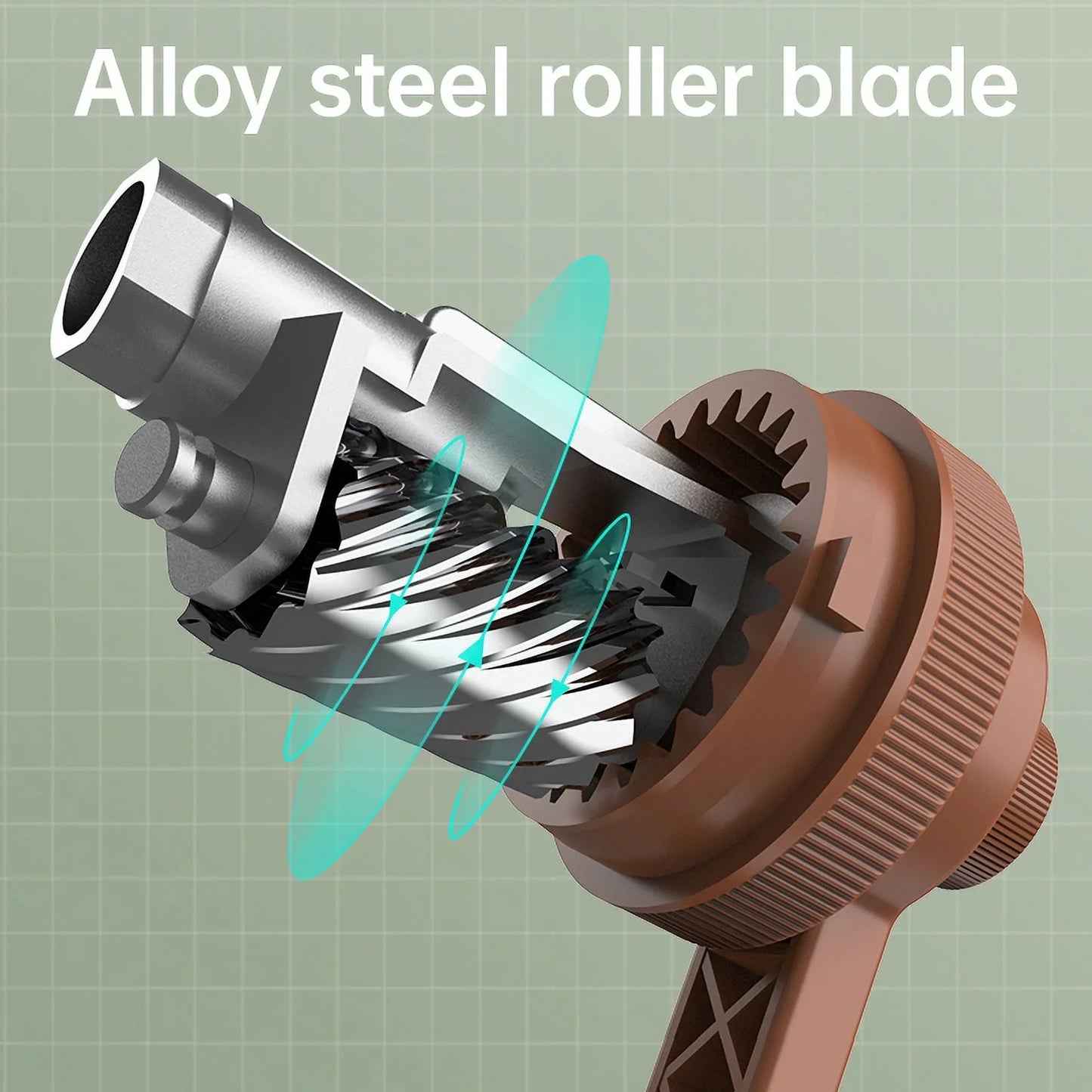 Deli Adjustable Hand Crank Pencil Sharpener - Professional Desktop Sharpener with Long-Lasting Blade