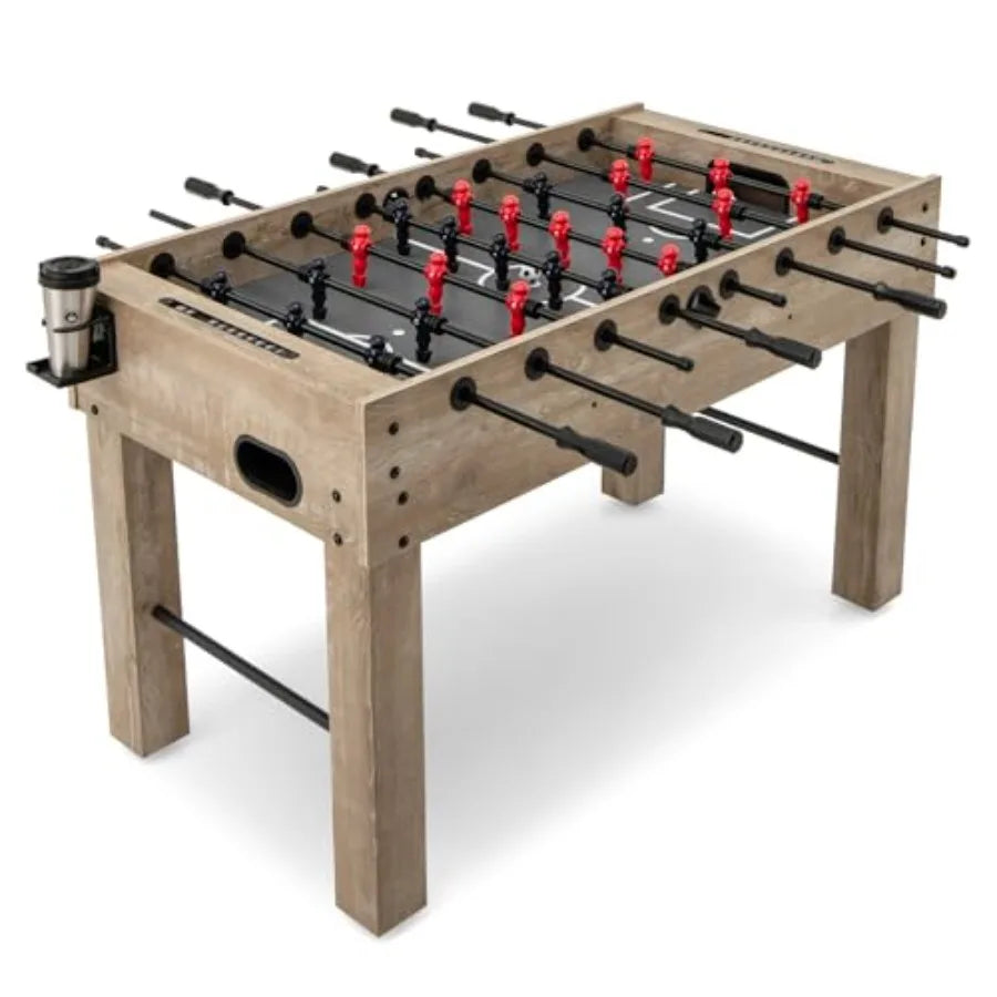 Premium 54-Inch Foosball Table - Full-Size Soccer Game with Accessories