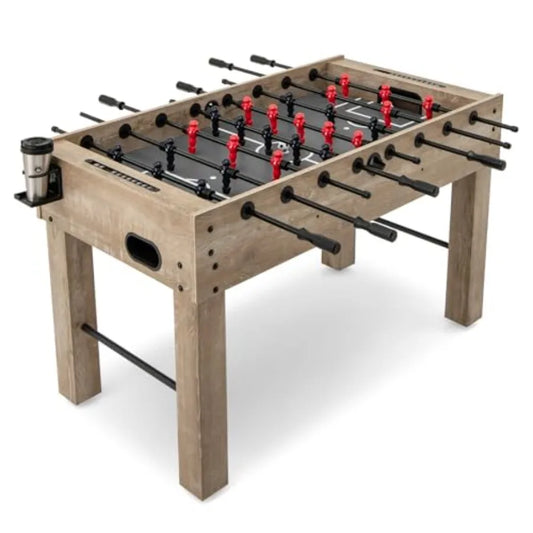 Premium 54-Inch Foosball Table - Full-Size Soccer Game with Accessories