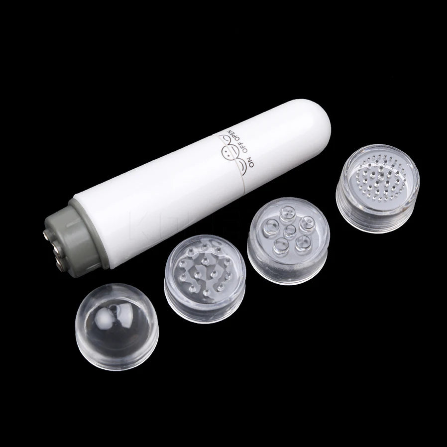 Electric mini massage pen portable 4-head massager electric eye facial care massage instrument lifting face eye vibrator