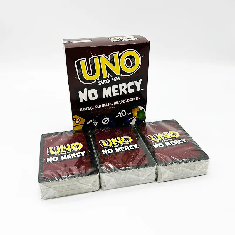 Premium UNO No Mercy Card Game - Intense Family Party Entertainment