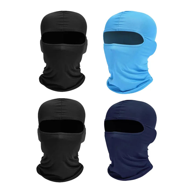 1/4pcs Ski Mask for Men Full Face Mask Balaclava Black Ski Masks Covering Neck Gaiter