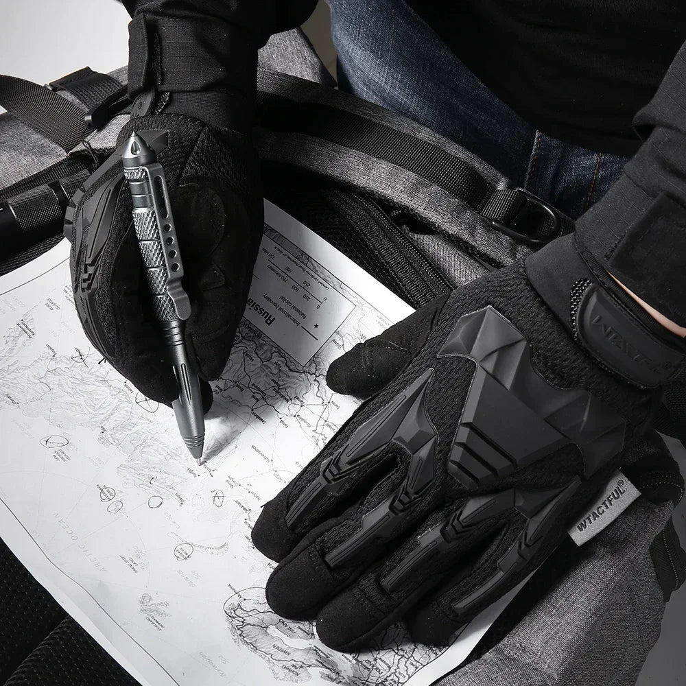 Tactical Glove Camo Gloves Combat Airsoft Bicycle Outdoor Hiking Shooting Paintball Working Hunting Full Finger Gloves for Men