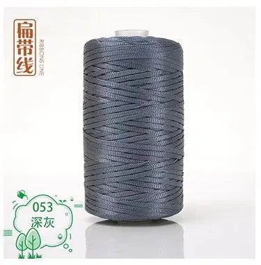 Flat line ice silk ice hemp bright silk hollow light body line summer sun hat hand-woven diy hook bag slipper cushion