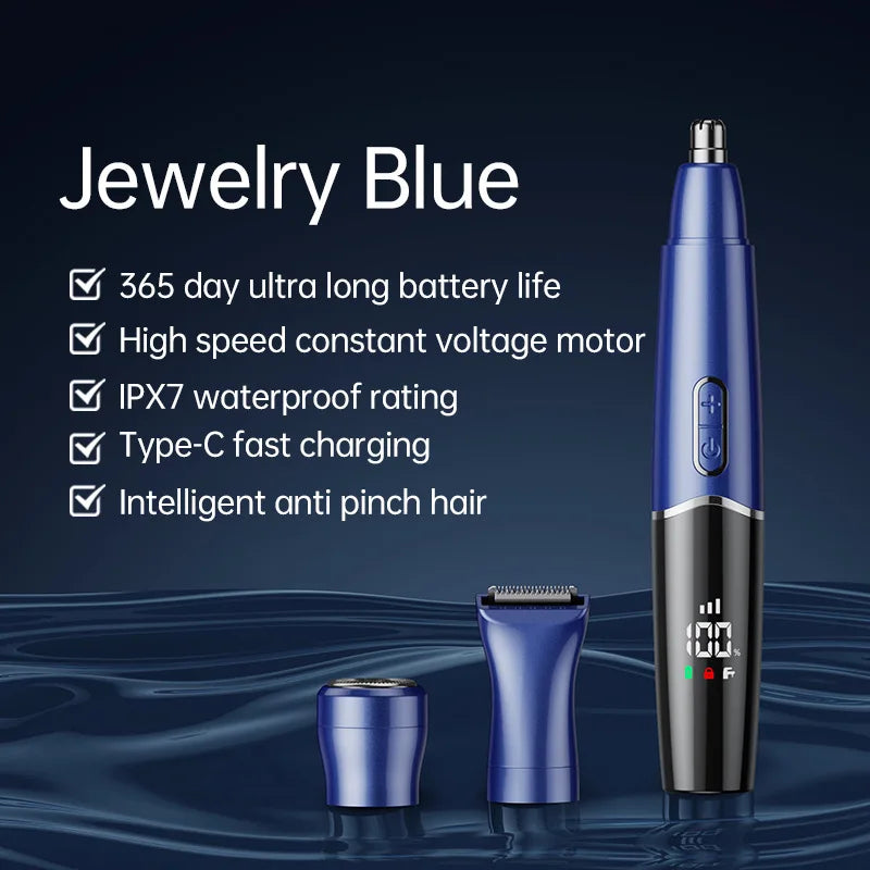 Origina all in1 Rechargeable Nose Ear Hair Trimmer For Men Grooming Kit Electric Eyebrow Beard Trimer Nose And Ears Trimmer