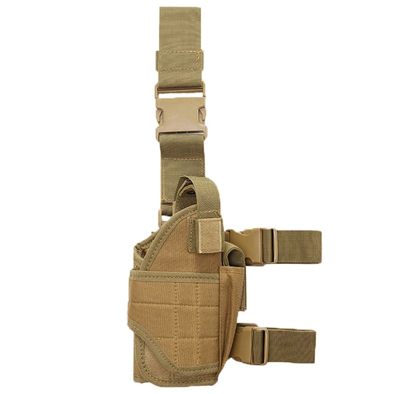 Tactical Tornado Leg Holster Airsoft Pistol Gun Drop Leg Holster Pouch Adjustable Magic Strap Holster For Universal Gun