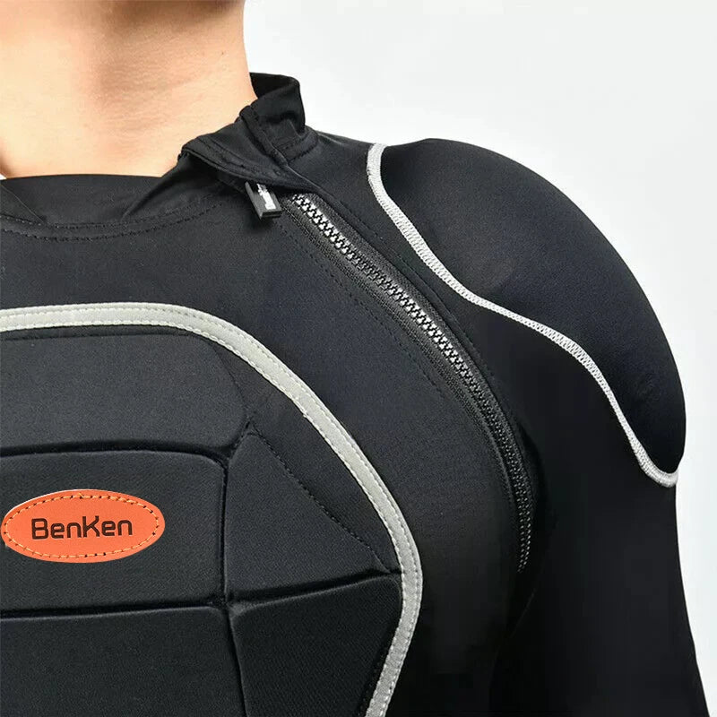 BenKen Motorcycle Armor Chest Shoulder Elbow Protector Protective Gear Protective Jacket Skateboard Snowboarding Protection