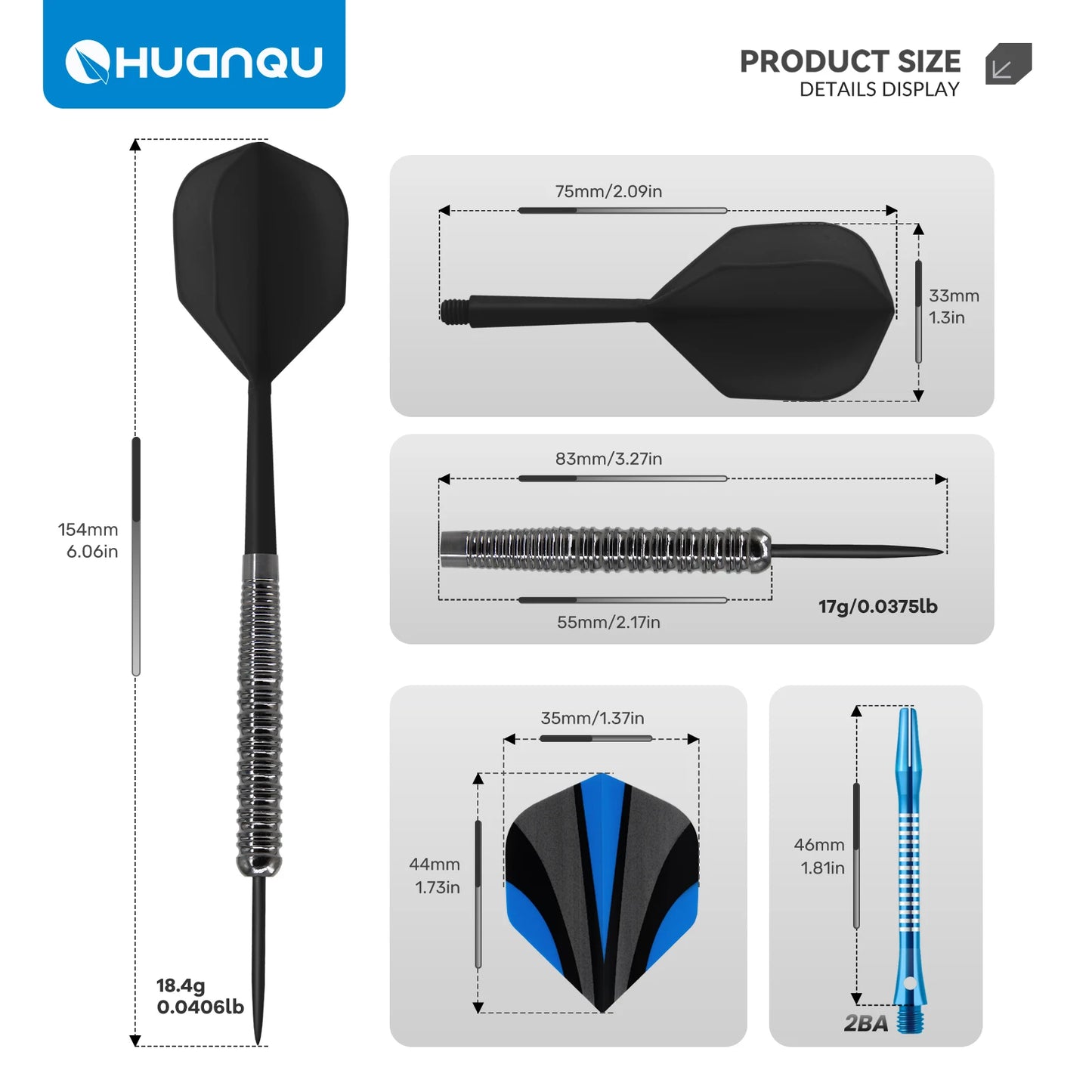 Premium Professional Dart Set - 6-Piece Complete Accessories Kit