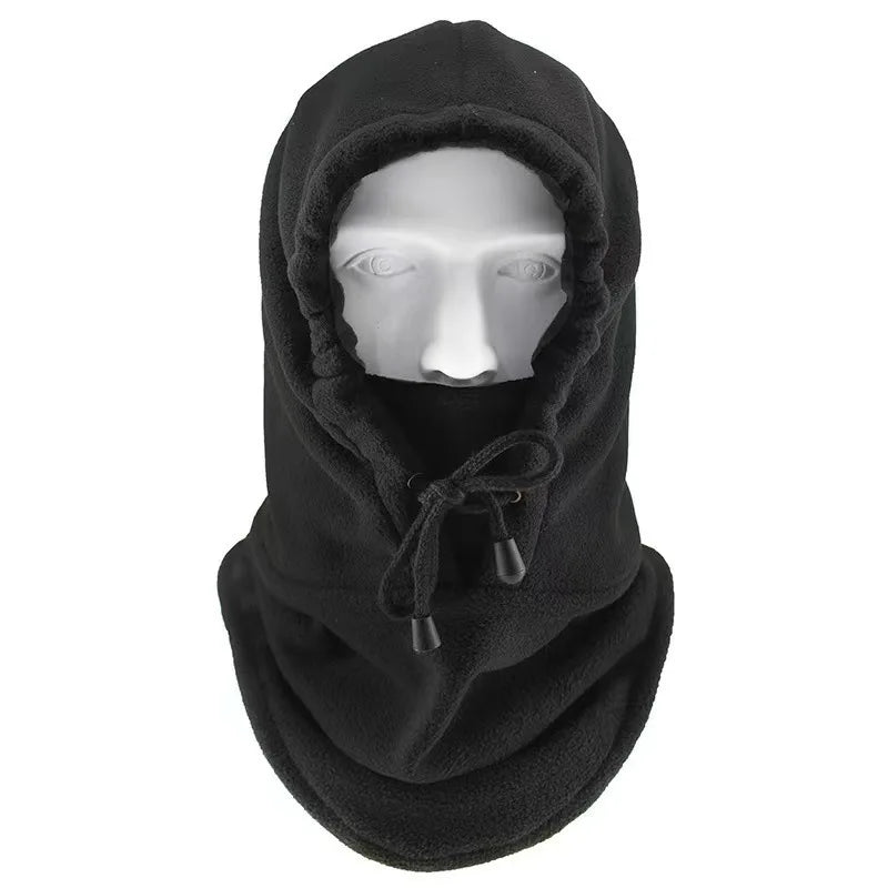 Warm Winter Cap Windproof Polar Fleece Cycling Balaclava Mask Adjustable Thermal Cold Proof Unisex Neck Cover Motocycle Ski Mask