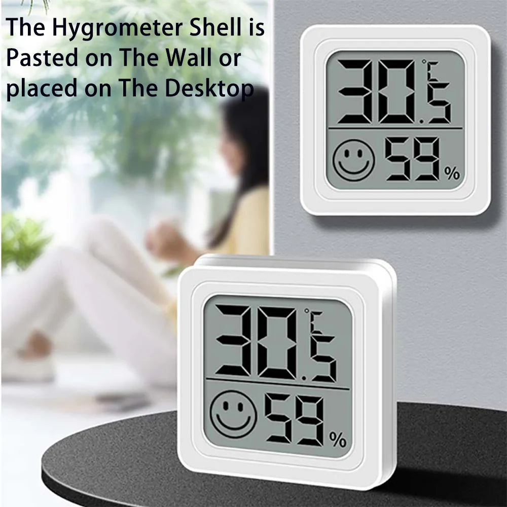 Indoor LCD Digital Thermometer Hygrometer Convenient Electronic Temperature Humidity Sensor Meter Household Weather Station Tool