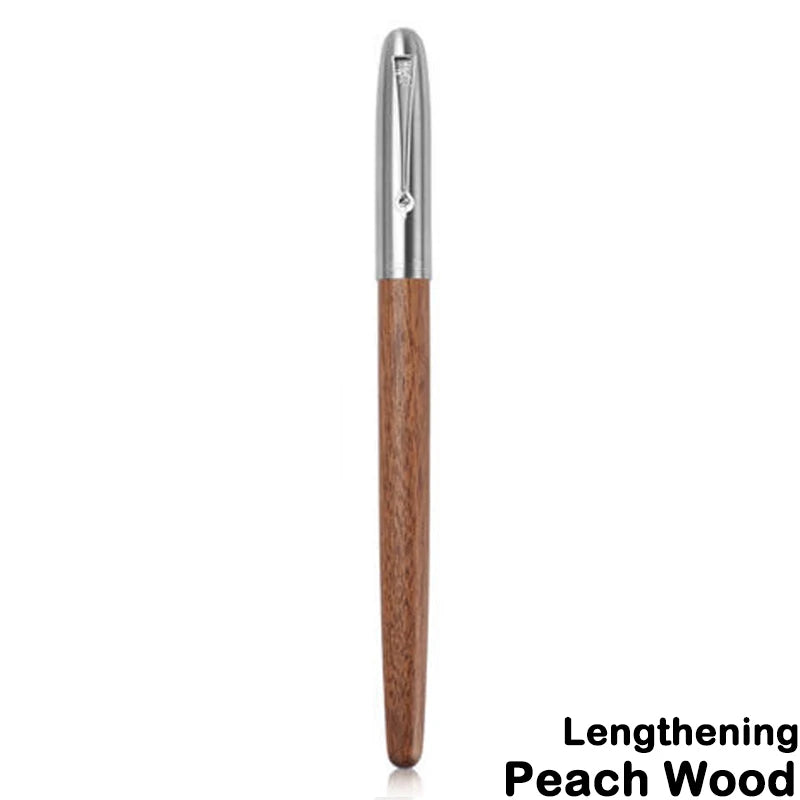 JINHAO 51A Fountain Pen Wooded Pen 0.38mm F Nib Ink Pens for Writing Finance School Office Supplies Stationery PK 9019 9013