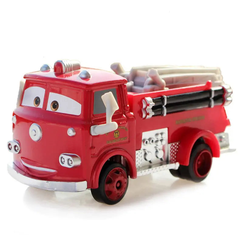 Disney Pixar No.95 Lightning McQueen Cars 2 3 Mater Frank Tractor 1:55 Diecast Vehicle Metal Alloy Boy Kid Toys Birthday Gifts