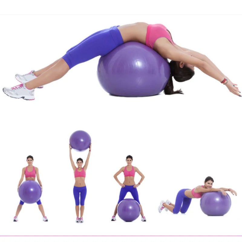 Premium Yoga Ball - Anti-Burst Exercise Ball 25cm/45cm with Pump