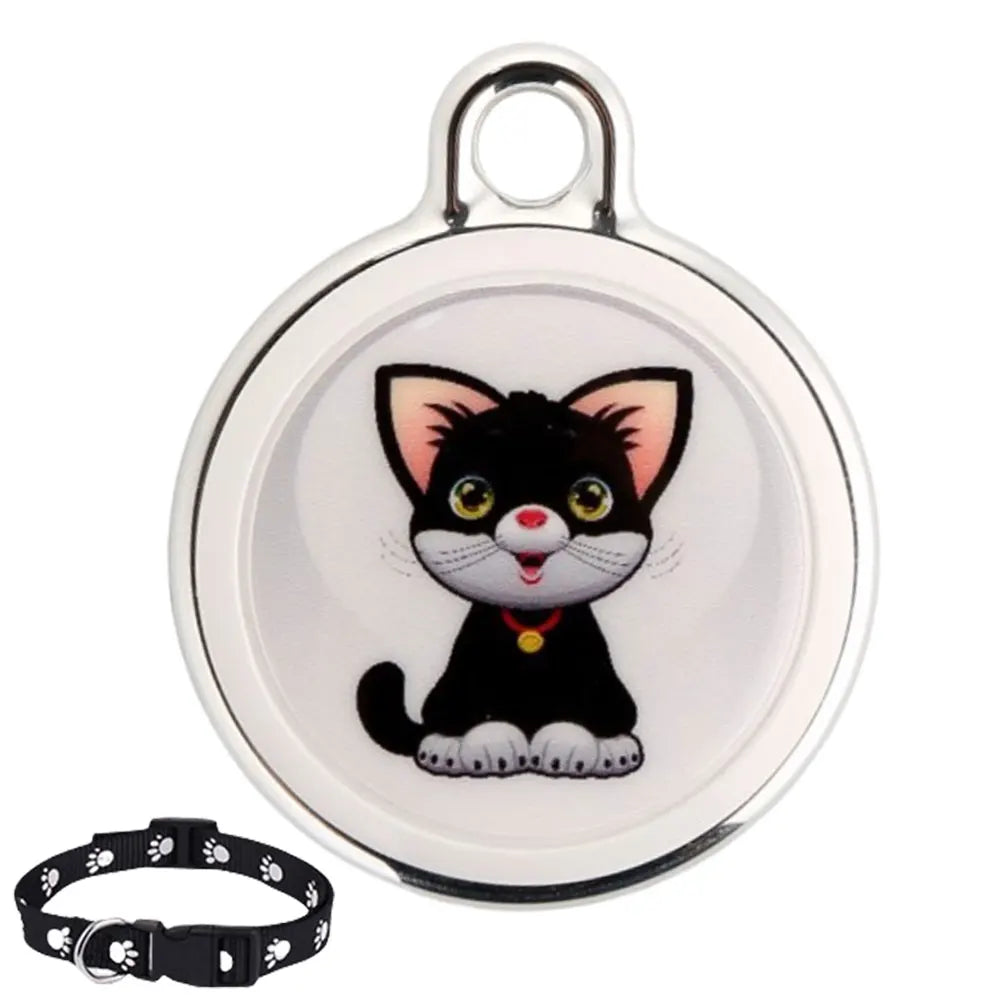 Gps Tracker For Cats Dogs Long Distance Smart Bluetooth Mini Waterproof Gps Tracker Collar For Pets Anti-Lost Android Ios Phone