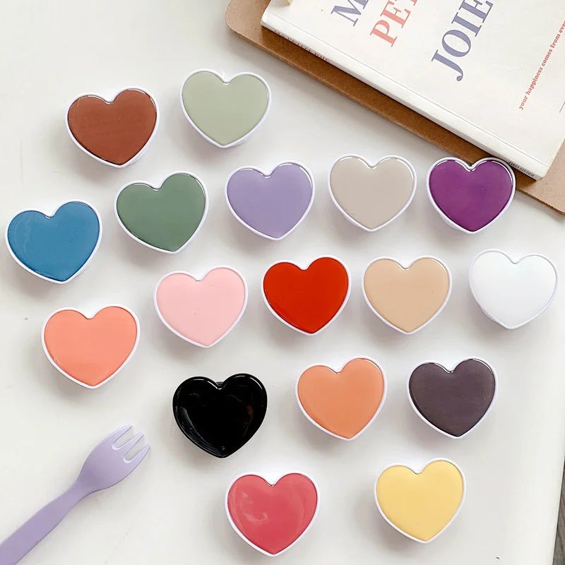 Premium Heart-Shaped Phone Grip - Universal Expanding Stand & Holder