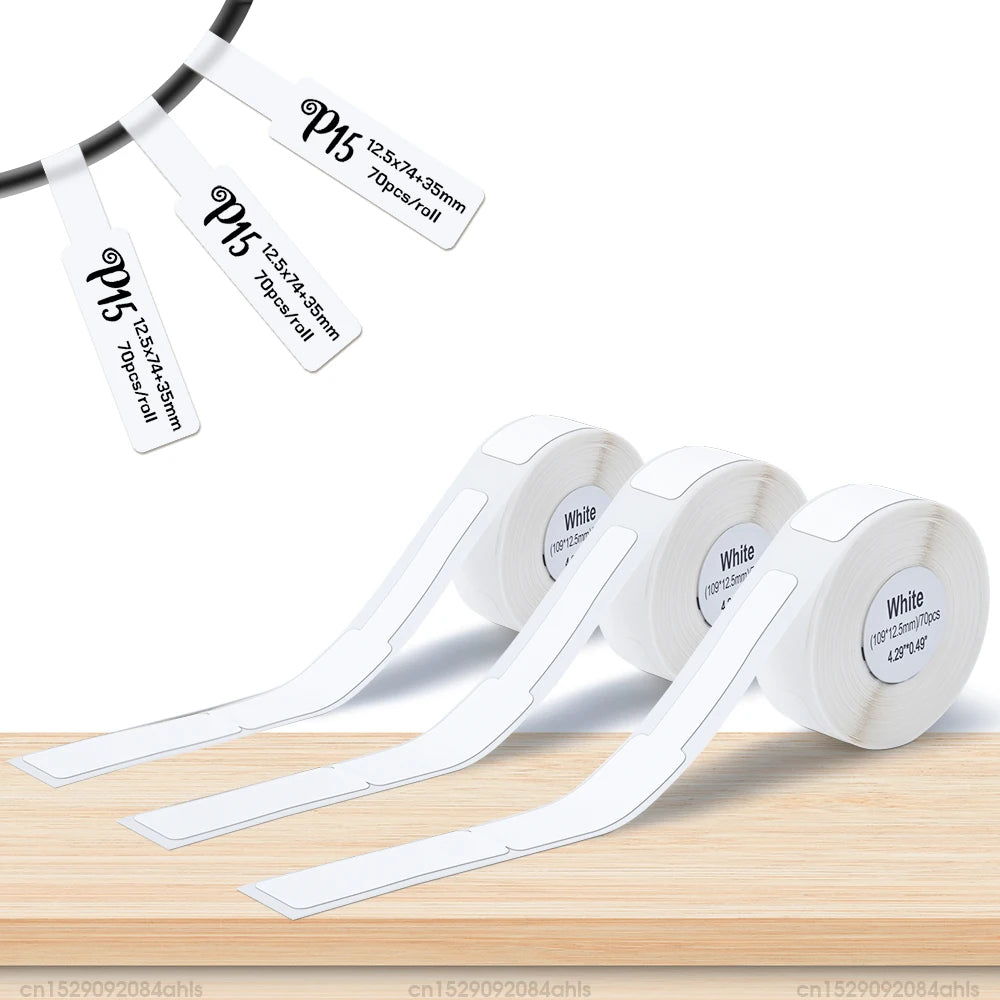 Marklife P15 Wireless Bluetooth Label Printer - Portable Thermal Sticker Maker