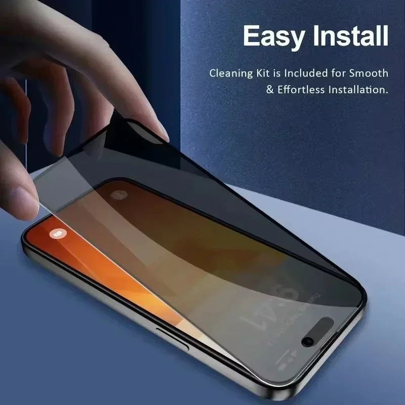 Premium 5-Pack Privacy Screen Protector - Anti-Spy Tempered Glass for iPhone