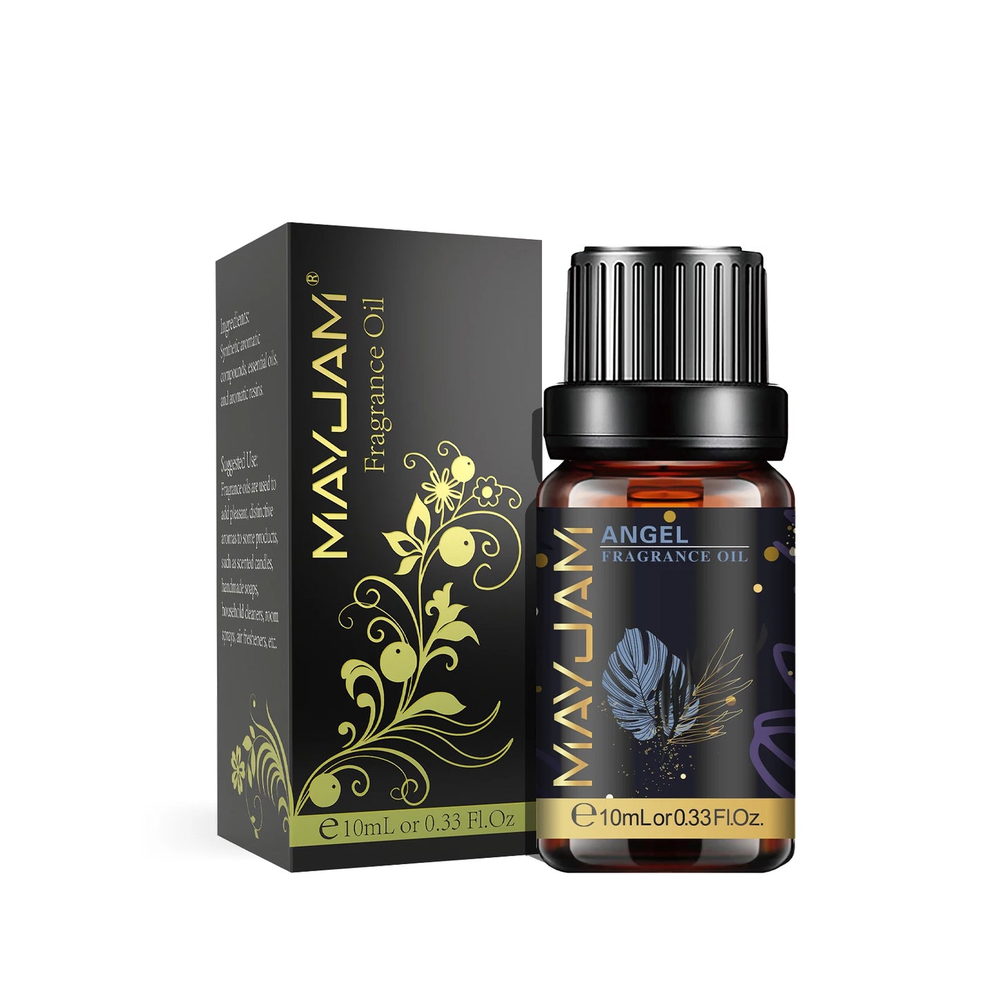 MAYJAM Fragrance Oils For Candle Making Car Air Freshener Clothes Hair Jadore Angel Magnolia Coconut Vanilla Aroma Oil