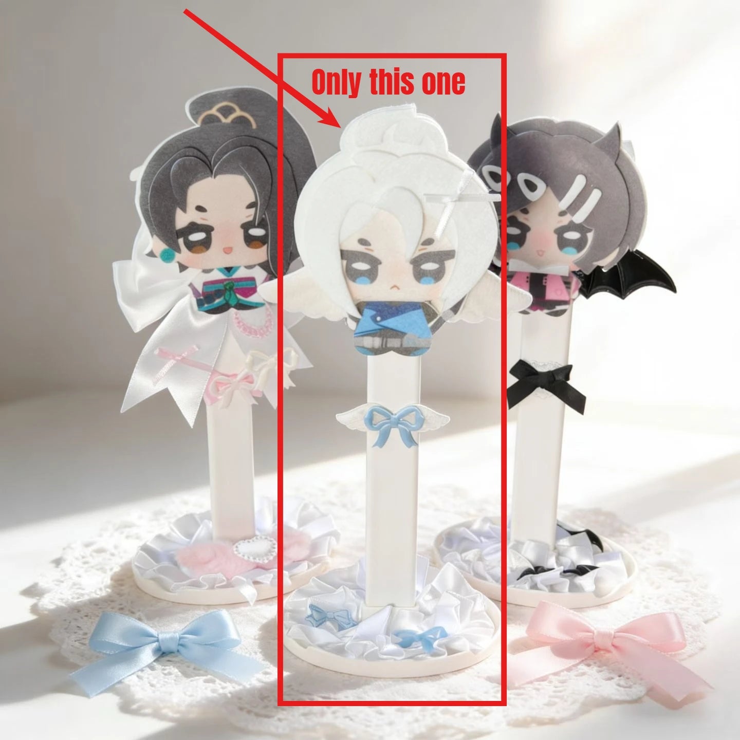 Plush Headphone Stand Customized Cute Headphone Storage Rack Desktop Gaming Esports Earphone Display Stand Headphone Accessories