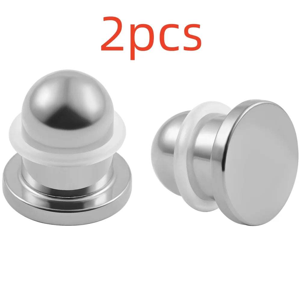 Comfy Dead Stretching Plugs in 0.5mm Increments Crazy Ear Gauges with Rubber Rings 316 Surgical Stainless Steel Body Jewelry