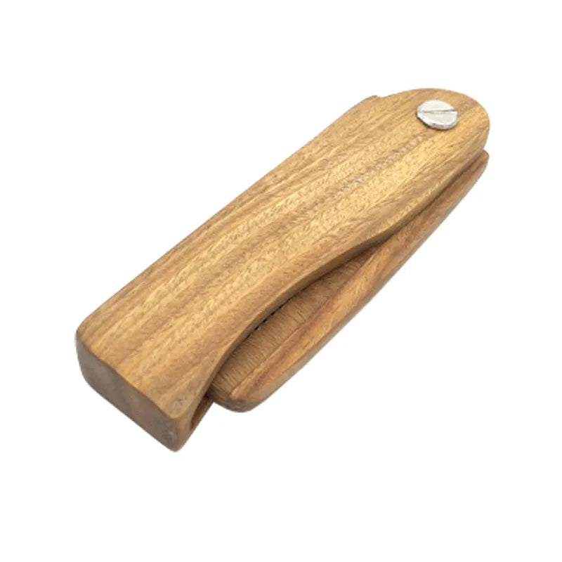 Foldable Green Sandalwood Beard & Hair Comb – Portable Wooden Grooming Comb for Men’s Beard & Hair Styling Amodong Comb