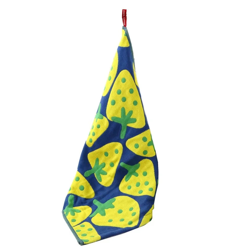Useful Towel Square Face Towel Strong Water Absorption Small Pure Cotton Wipe Hands Soft Absorbent Kitchen Square Scarf
