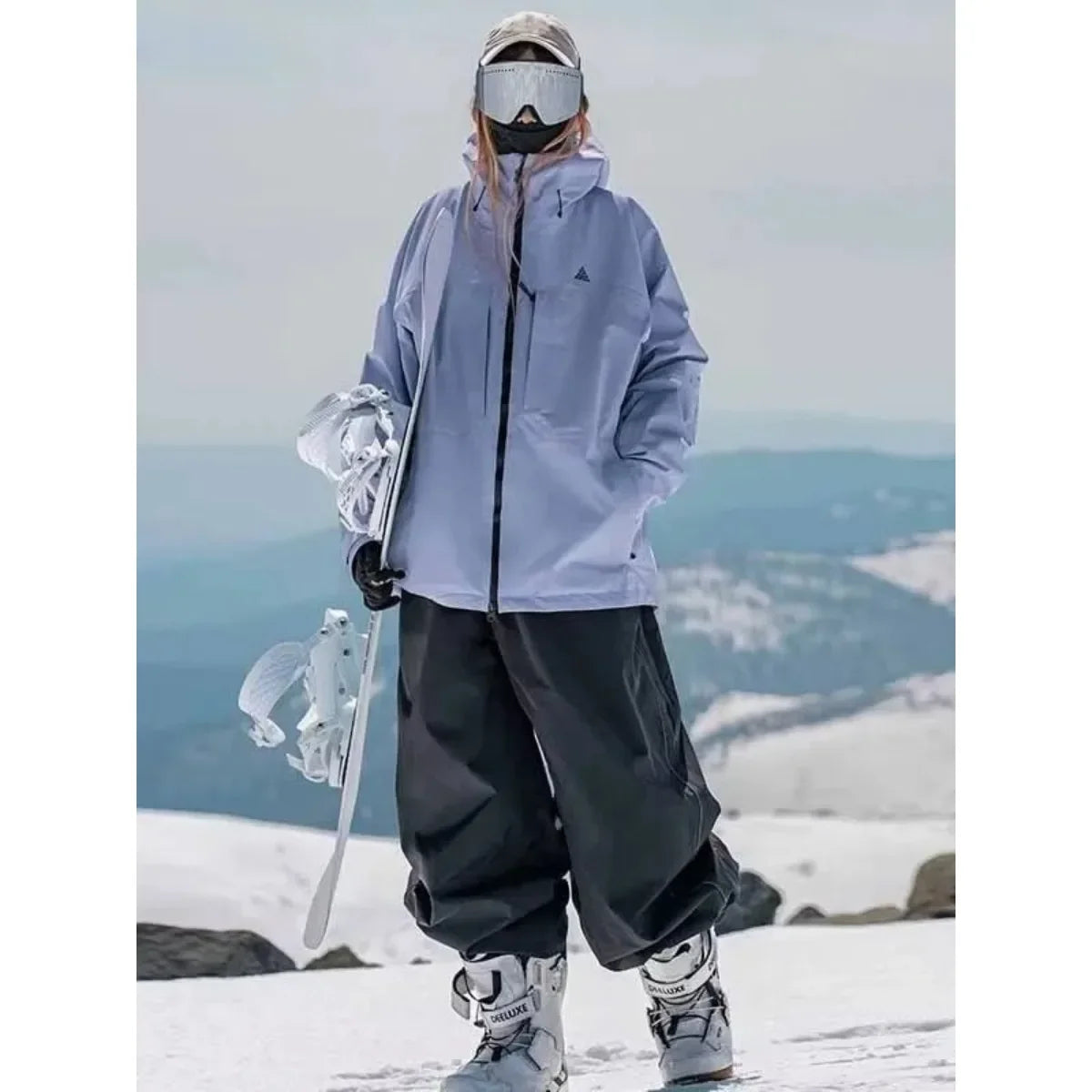 High Quality Snowboard wear Professional Ski Pants For Men Women Snowboard Pants Snowboard Waterproof Loose Fit Wear Resistant