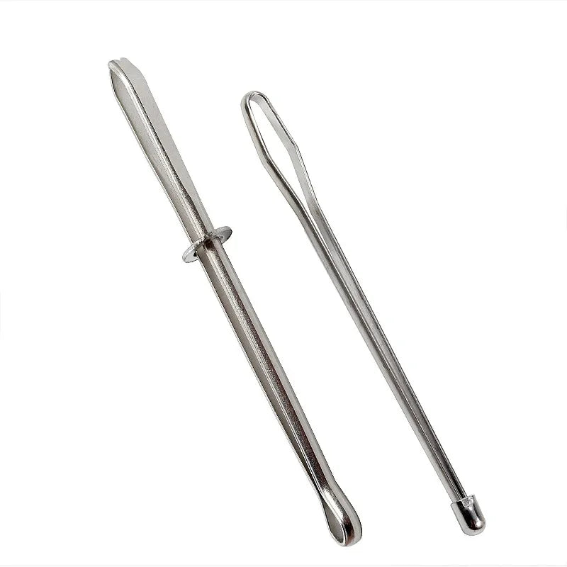 2/4pcs Stainless Steel Cited Clips Elastic Belt Wearing Rope Weaving Tool Bag Wrap Rope Wearing Sewing Accessories Sewing Tools