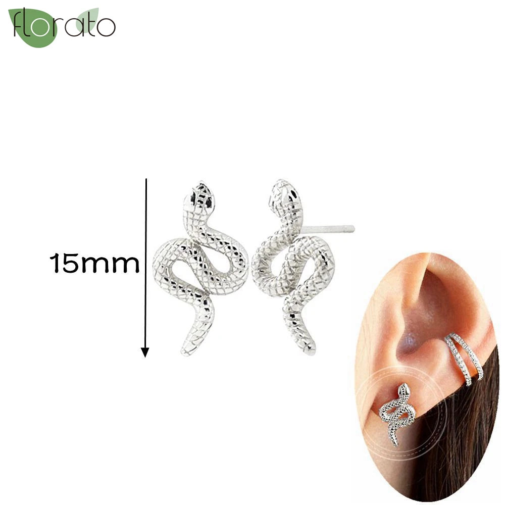 925 Silver Needle Exquisite Zircon Small Earrings Fashion Stud Earrings for Women Anti Allergy Cartilage Puncture Jewelry Gift