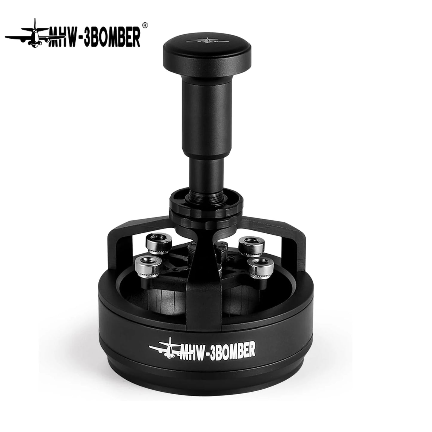 58mm Rotary WDT Tools , 0.25MM 14 Needles Espresso Distribution Tool with Magnetic Base, Espresso Stirrer Distribution Tool
