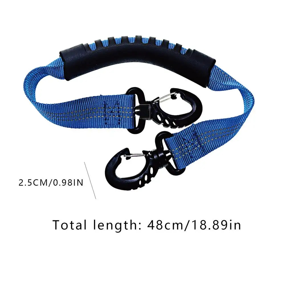 Ski Boot Carrier Straps Roller Skate Carry Strap Ski Boot Carrier Straps Adjustable Snowboard Strap Winter Sport Accessories ﻿