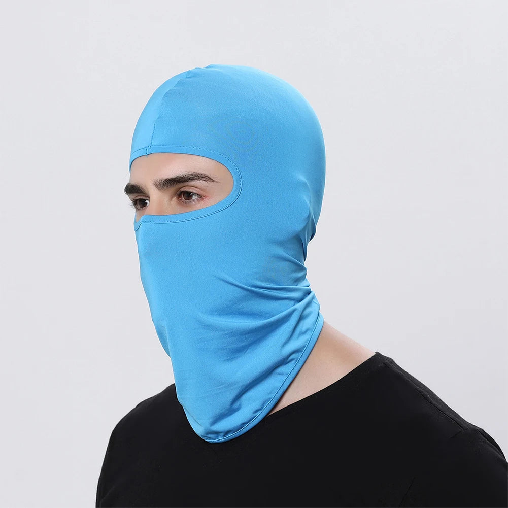 Motorcycle Bandana Outdoor Balaclava Hood Cycling Hunting Hat UV Protection Full Face Cove Summer Sun Rotection Neck Scraf
