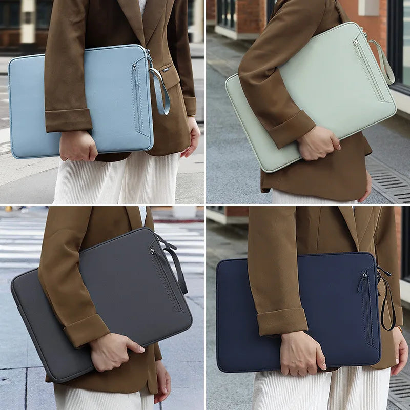 Laptop Bag for MacBook Air 15 M3 Chip A3114 2024 15.3 Case M1 M2 Chip Pro 13 13.3 13.6 14 15 16 inch Ultra light Laptop Handbag