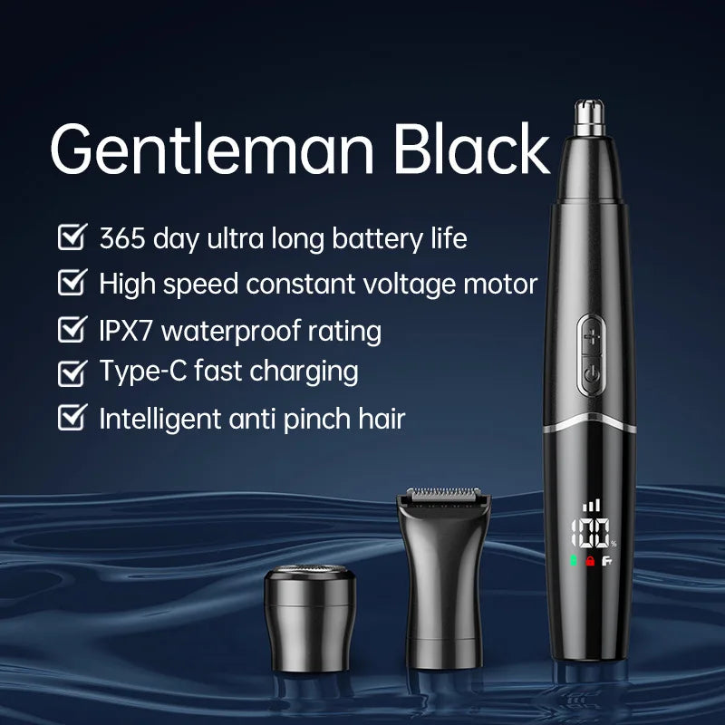Origina all in1 Rechargeable Nose Ear Hair Trimmer For Men Grooming Kit Electric Eyebrow Beard Trimer Nose And Ears Trimmer