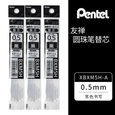 1Pc Japan Pentel Calme Silent Press Ballpoint Pen Medium Oil Pen Student Supplies