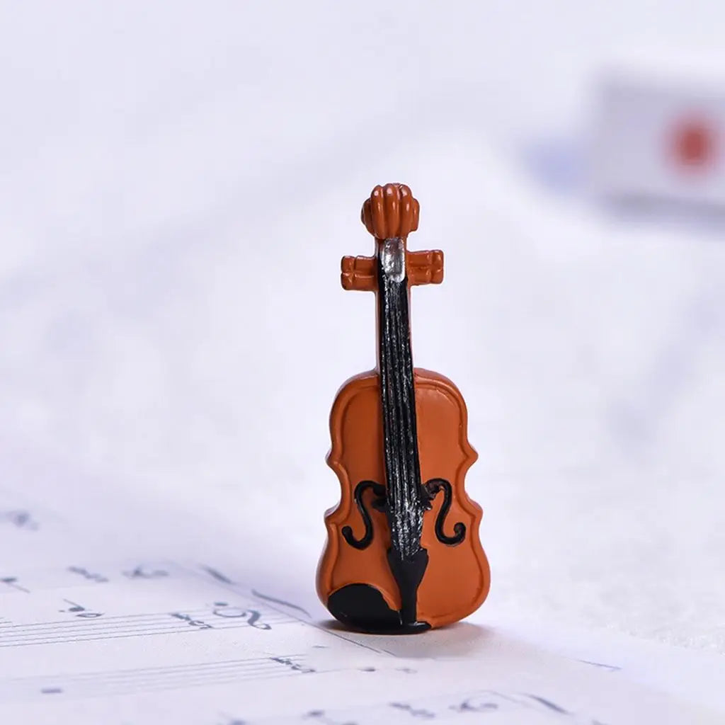 Crafts Fairy Garden Accessories Wonderful Gift DIY Piano Figurines Music Instrument Model Desktop Decoration Micro Miniatures