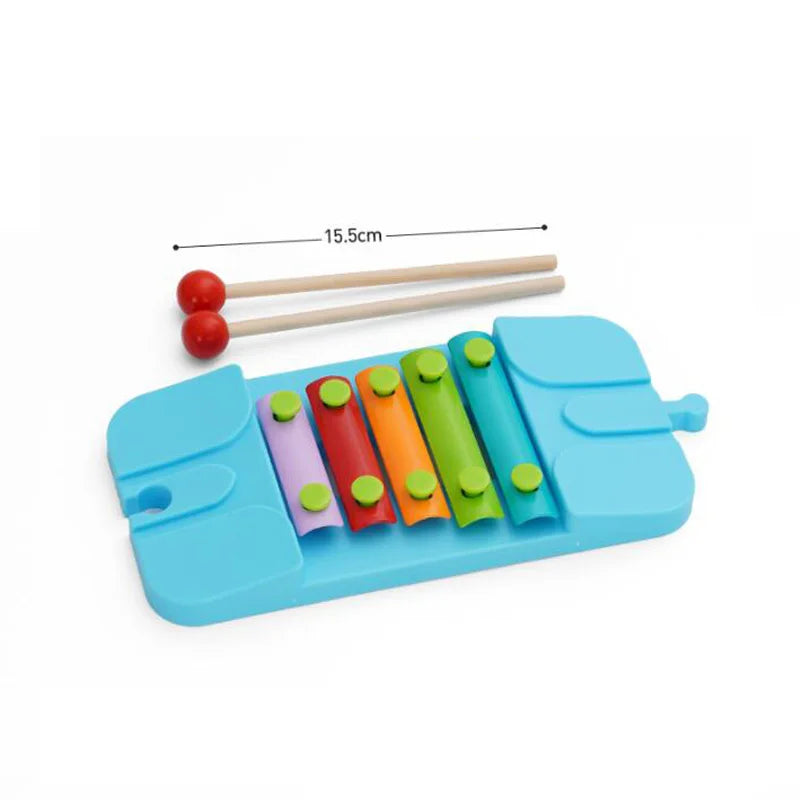 Toddlers Toys Wooden Train Railway Track Accessories Barricade, Platform Track Scene Puzzle Toys For Boys & Girls