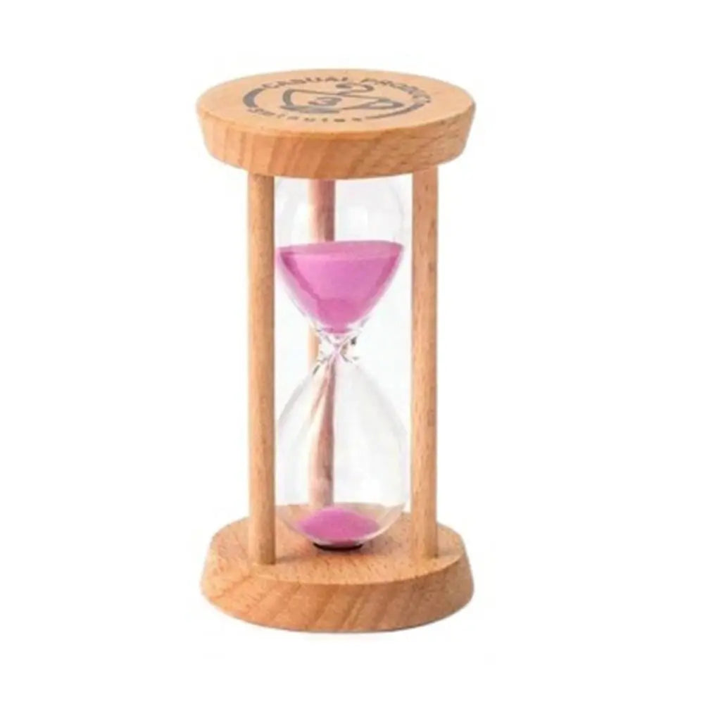 1/3/5 Minutes New Wooden Hourglass Mini Desktop Decoration Sand Clock Creative Timers Sandglass Hourglass Kitchen for Kids Gift